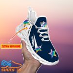 Dallas Cowboys Personalized Name Pride Luxury NFL Max Soul Shoes Best Gift Fans Product Photo 3