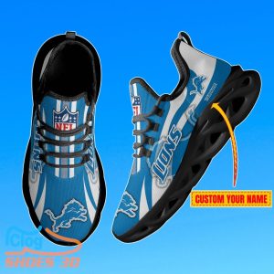 Detroit Lions – Personalized Max Soul Shoes Best Gift For Men And Women Fans Product Photo 2