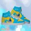 Gold Coast Titans Custom Name NRL Air Jordan HighTop Best Gift For Fans Product Photo 2