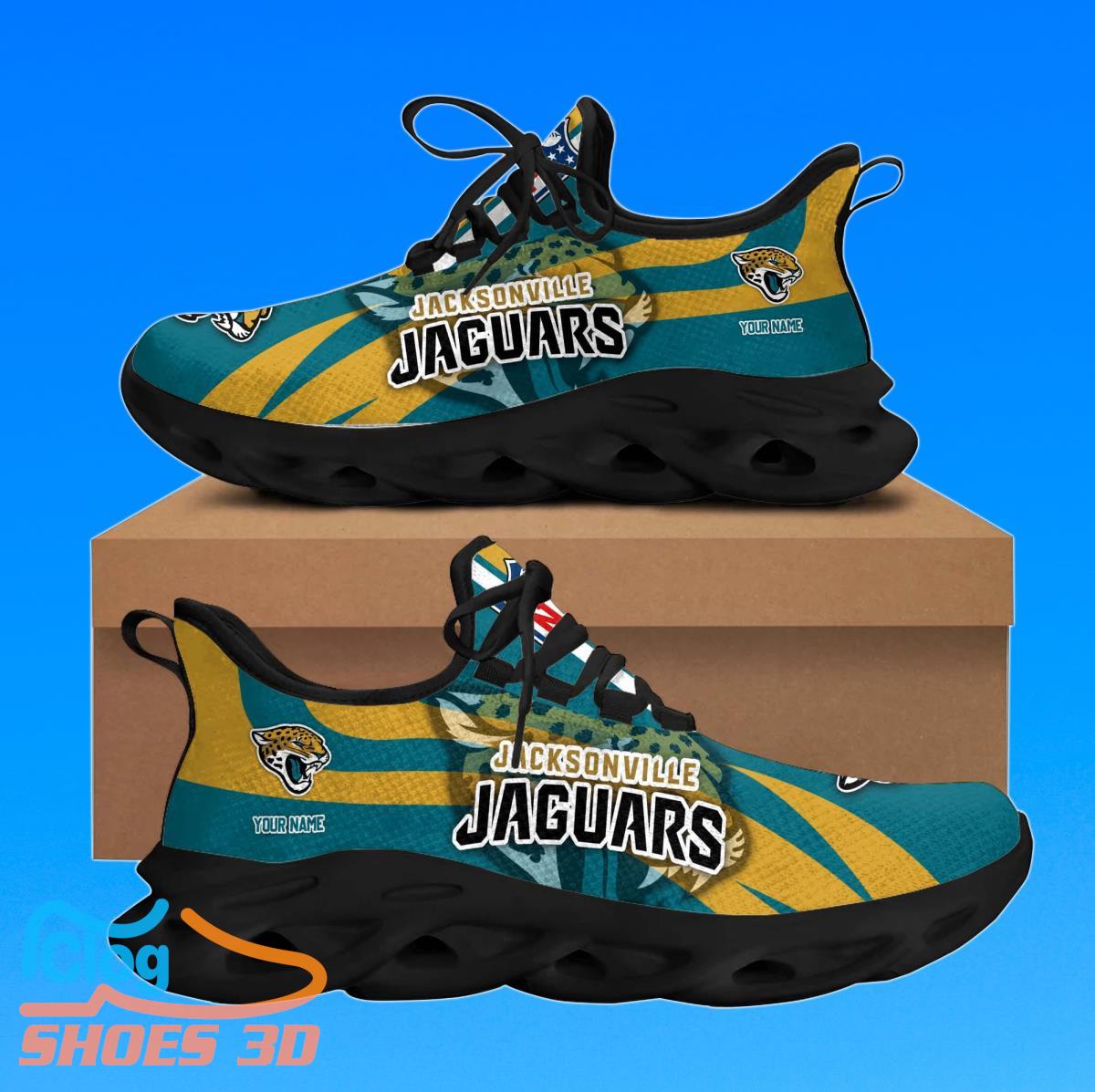 jacksonville jaguars personalized max soul shoes best gift for men and women fans