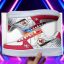 Kansas City Chiefs Football Team Style Design Air Force Shoes For Real Fans Product Photo 2