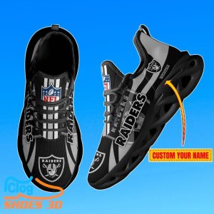 Las Vegas Raiders – Personalized Max Soul Shoes Best Gift For Men And Women Fans Product Photo 2