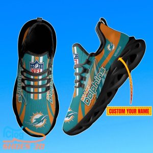 Miami Dolphins – Personalized Max Soul Shoes Best Gift For Men And Women Fans Product Photo 2