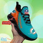 Miami Dolphins Personalized NFL Max Soul Shoes Special Gift For Men And Women Fans Product Photo 3