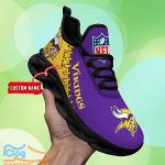 Minnesota Vikings Personalized NFL Max Soul Shoes Special Gift For Men And Women Fans Product Photo 3