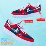 New England Patriots NFL Personalized Premium Air Force Shoes Special Gift For Fans Product Photo 4