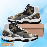 New Orleans Saints Air Jordan 11 Sneakers Impressive Gift For Men And Women Fans Product Photo 3