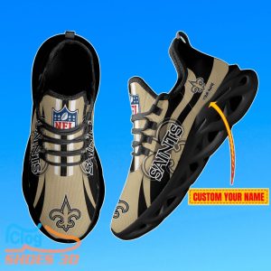 New Orleans Saints – Personalized Max Soul Shoes Best Gift For Men And Women Fans Product Photo 2