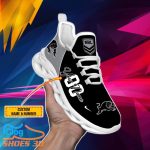 Penrith Panthers NRL Custom Name And Number Max Soul Shoes Unique Gift For Fans Product Photo 3