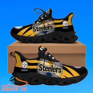Pittsburgh Steelers – Personalized Max Soul Shoes Best Gift For Men And Women Fans Product Photo 1