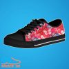Rainbow Butterfly Print Men’S Low Top Canvas Best Gift For Men And Women