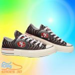 San Francisco 49ers New Low Top Shoes Canvas Shoes 06 Product Photo 3