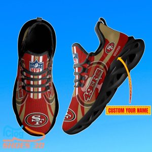 San Francisco 49ers – Personalized Max Soul Shoes Best Gift For Men And Women Fans Product Photo 2