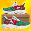 South Sydney Rabbitohs Customized Name NRL Sneakers Men And Women For Fans Product Photo 2