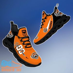 Wests Tigers NRL Custom Name And Number Max Soul Shoes Unique Gift For Fans Product Photo 4