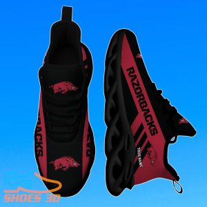 Arkansas Razorbacks-Custom Name Custom Name Max Soul Shoes Style Gift 1 Arkansas Razorbacks-Custom Name Custom Name Max Soul Shoes Style Gift Product Photo 2
