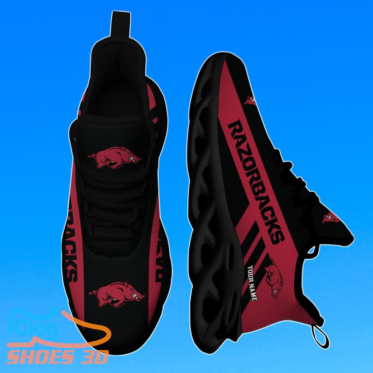 Arkansas Razorbacks-Custom Name Custom Name Max Soul Shoes Style Gift Arkansas Razorbacks-Custom Name Custom Name Max Soul Shoes Style Gift