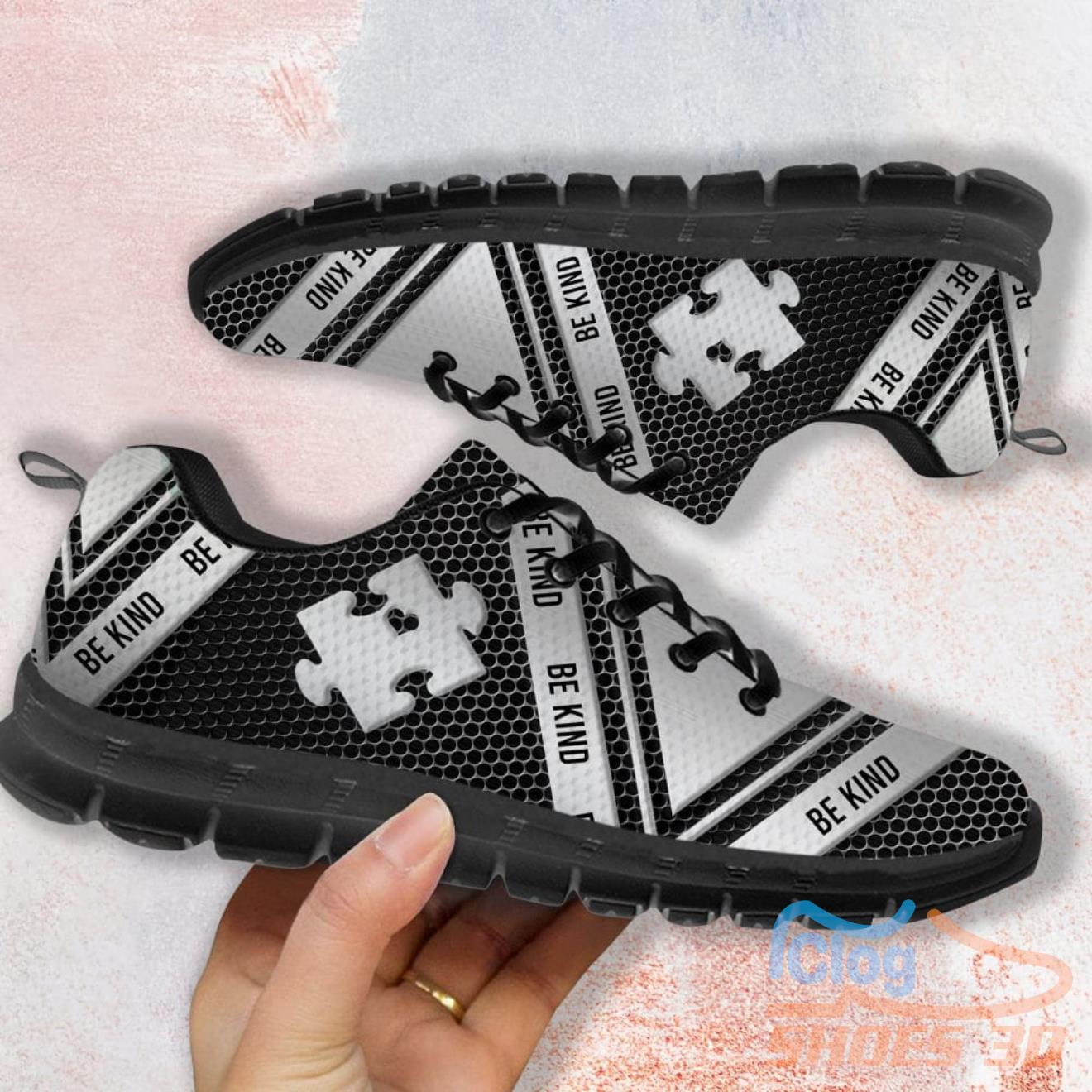 Be Kind Autism Awareness Casual Running Sneakers 3 Be Kind Autism Awareness Casual Running Sneakers Product Photo 1