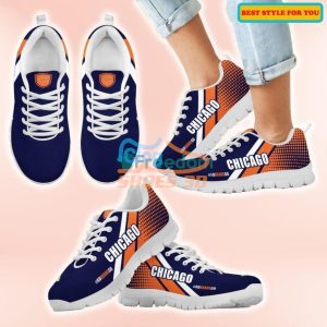 Chicago Bears Casual Sneakers Running Shoes For Sport Fans Product Photo 2