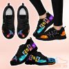 CNA Is A Work Of Heart Pattern Casual Running Sneakers