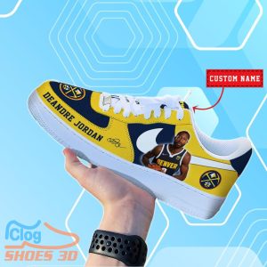 Denver Nuggets DeAndre Jordan NBA Air Force Shoes Personalized For Real Fans Product Photo 1