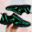 Dinosaur Forest Green Casual Running Sneakers Product Photo 2