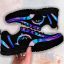 Dolphin Color Blue Purple Casual Running Sneakers 4 Dolphin Color Blue Purple Casual Running Sneakers Product Photo 2