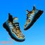 Gold Coast Titans NRL Custom Name Max Soul Shoes Product Photo 2