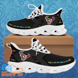 Houston Texans Autism Max Soul Sneakers Best Gift Product Photo 2