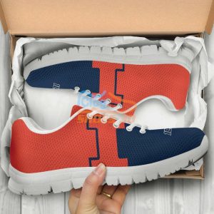 Illinois Fighting Illini Casual Sneakers For Sport Fans 3 Illinois Fighting Illini Casual Sneakers For Sport Fans Product Photo 4