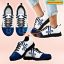 Indianapolis Colts Line Stripe Logo Bottom Casual Sneakers For Sport Fans Product Photo 2