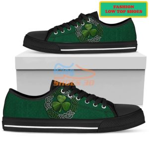 Irish Saint Patrick'S Day Shamrock Fashion Low Top Shoes 1 Irish Saint Patrick’S Day Shamrock Fashion Low Top Shoes Product Photo 2