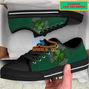 Irish Saint Patrick'S Day Shamrock Fashion Low Top Shoes 2 Irish Saint Patrick’S Day Shamrock Fashion Low Top Shoes Product Photo 3