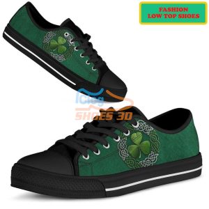 Irish Saint Patrick’S Day Shamrock Fashion Low Top Shoes Product Photo 1