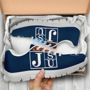 Jackson State Tigers Casual Sneakers For Sport Fans Product Photo 2