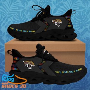 Jacksonville Jaguars Autism Max Soul Sneakers Best Gift Product Photo 1