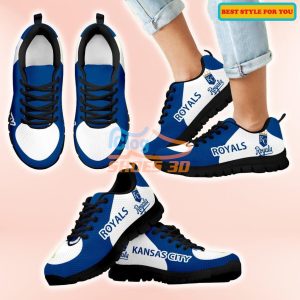 Kansas City Royals Top Logo Casual Sneakers For Sport Fans Product Photo 1