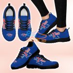 Louisiana Tech Bulldogs Casual Sneakers For Sport Fans Product Photo 3