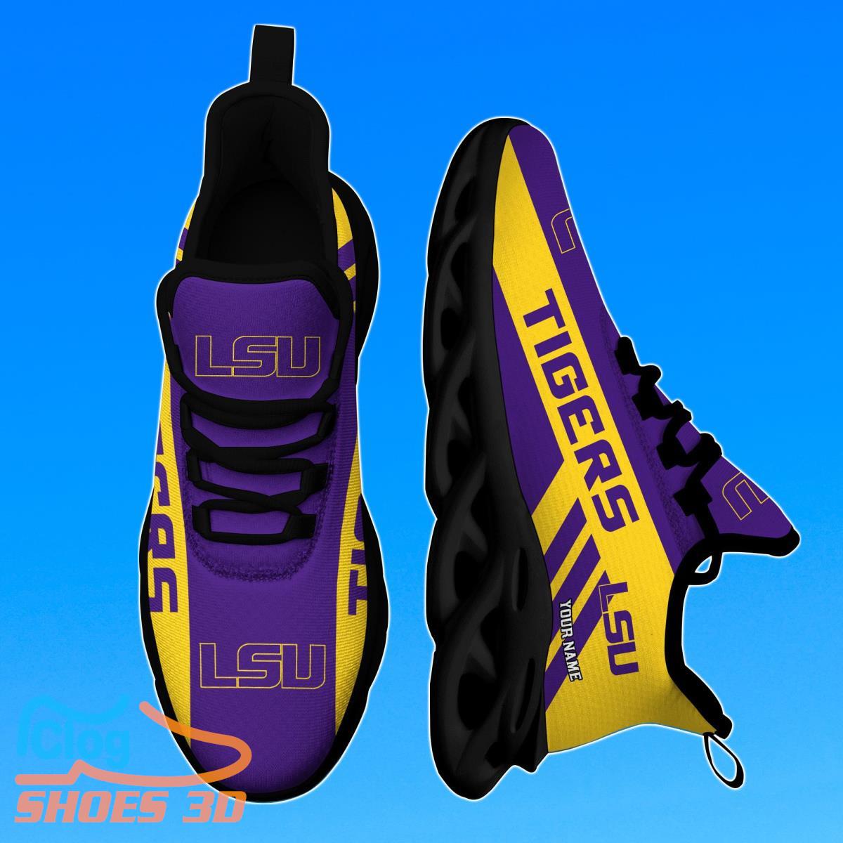 LSU Tigers-Custom Name Custom Name Max Soul Shoes Style Gift LSU Tigers-Custom Name Custom Name Max Soul Shoes Style Gift