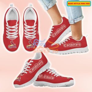 Magnificent St. Louis Cardinals Amazing Logo Casual Sneakers For Sport Fans Product Photo 2