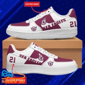 Manly Warringah Sea Eagles NRL Personalized Air Force Shoes For Men Women 1 Manly Warringah Sea Eagles NRL Personalized Air Force Shoes For Men Women Product Photo 2