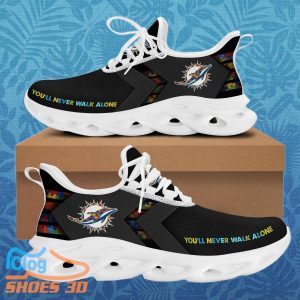 Miami Dolphins Autism Max Soul Sneakers Best Gift 1 Miami Dolphins Autism Max Soul Sneakers Best Gift Product Photo 2