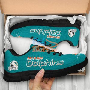 Miami Dolphins Casual Sneakers For Sport Fans 2 Miami Dolphins Casual Sneakers For Sport Fans Product Photo 3