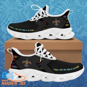 New Orleans Saints Autism Max Soul Sneakers Best Gift 1 New Orleans Saints Autism Max Soul Sneakers Best Gift Product Photo 2