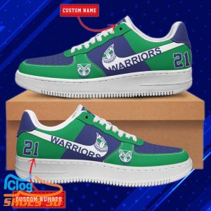 New Zealand Warriors NRL Personalized Air Force Shoes For Men Women Product Photo 2