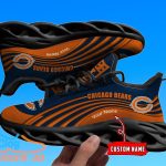 NFL Chicago Bears Custom Name Max Soul Shoes Best Gift Product Photo 3