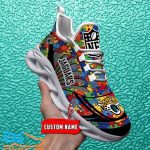 NFL Jacksonville Jaguars Custom Name Max Soul Shoes Special Gift Product Photo 3