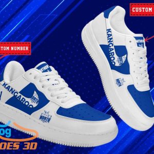 North Melbourne Kangaroos AFL Personalized Air Force Shoes For Men Women 1 North Melbourne Kangaroos AFL Personalized Air Force Shoes For Men Women Product Photo 2