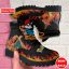 Pokemon Anime Pokemon Anime Charizard Leather Boots Casual Shoes Product Photo 2