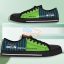 Seattle Seahawks Low Top Canvas Shoes Product Photo 2